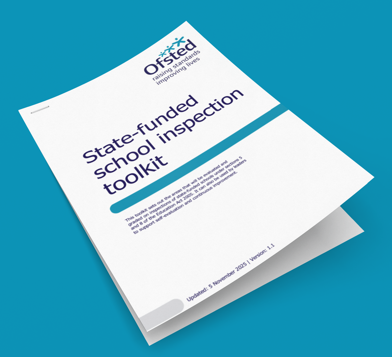 Ofsted State-funded school inspection toolkit cover